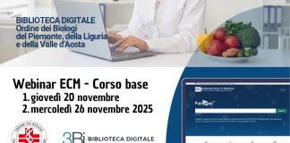“Ricerca bibliografica e utilizzo della Biblioteca Digitale degli Ordini”: corso Fad dell’Ordine dei Biologi di Piemonte, Liguria e Valle D’Aosta