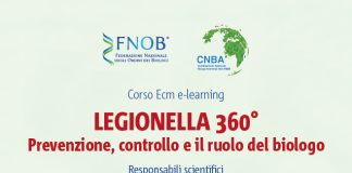 Corso Fad “Legionella 360°: prevenzione, controllo e il ruolo del biologo”