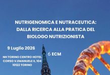 “Nutrigenomica e Nutraceutica: Dalla Ricerca alla Pratica del Biologo Nutrizionista” – Evento a Torino il 09 luglio