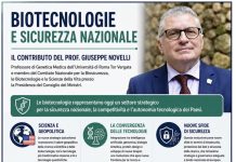 Biotecnologie e Sicurezza Nazionale: il contributo di Giuseppe Novelli