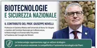 Biotecnologie e Sicurezza Nazionale: il contributo di Giuseppe Novelli