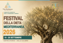 “Festival della dieta mediterranea” – Evento il 19-20 settembre ad Aiello Calabro