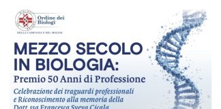 “Mezzo secolo in Biologia: Premio 50 Anni di Professione” – Evento a Napoli il 24 settembre