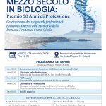 “Mezzo secolo in Biologia: Premio 50 Anni di Professione” – Evento a Napoli il 24 settembre