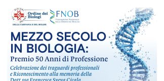 “Mezzo secolo in Biologia: Premio 50 Anni di Professione” – Evento a Napoli il 24 settembre