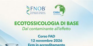 “ECOTOSSICOLOGIA DI BASE. Dal contaminante all’effetto” – Evento Fad il 12 novembre