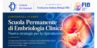 La Fib presenta la “Scuola permanente di Embriologia Clinica”: appuntamento il 12 ottobre a Roma